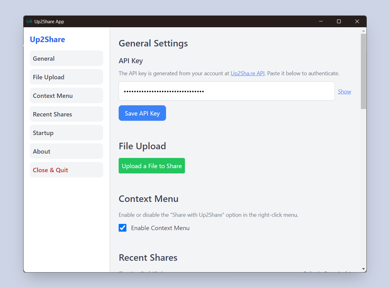 Introducing the Up2Share Desktop App: Simplifying File Sharing